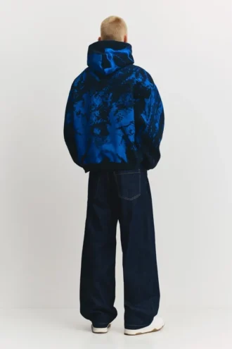 Felpa con cappuccio tie-dye Stranger Things