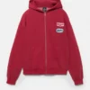 Felpa con cappuccio, zip e toppe Felpa con cappuccio, zip e toppe