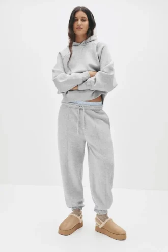 Felpa oversize con cappuccio