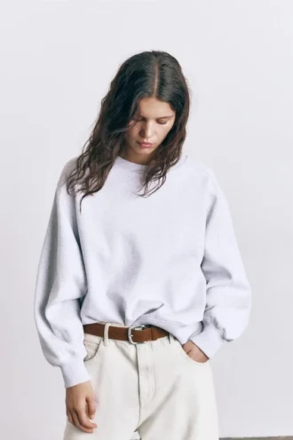 Felpa oversize in pile