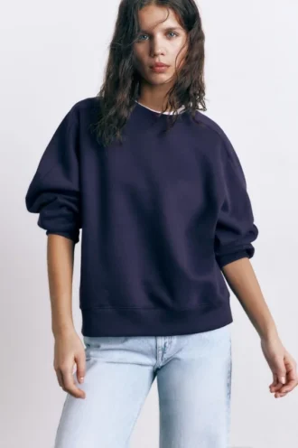 Felpa oversize in pile