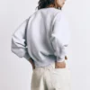 Felpa oversize in pile Felpa oversize in pile
