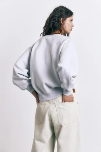 Felpa oversize in pile