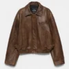 Giacca bomber 100% pelle