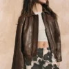 Giacca bomber 100% pelle
