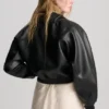 Giacca bomber in ecopelle