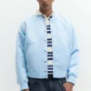Giacca bomber in raso