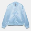 Giacca bomber in raso