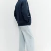 Giacca con zip ricamata Giacca con zip ricamata