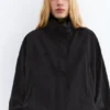 Giacca corta effetto nylon Giacca corta effetto nylon