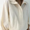 Giacca corta effetto nylon Giacca corta effetto nylon
