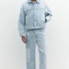 Giacca in denim a quadri patchwork Giacca in denim a quadri patchwork