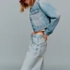 Giacca in denim corta Giacca in denim corta