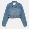 Giacca in denim corta Giacca in denim corta