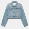 Giacca in denim corta Giacca in denim corta