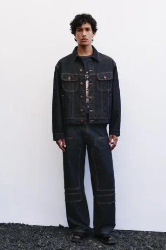 Giacca in denim Monserrat Messeguer