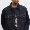 Giacca in denim Monserrat Messeguer Giacca in denim Monserrat Messeguer