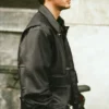 Giacca in ecopelle con chiusure a toggle Giacca in ecopelle con chiusure a toggle