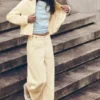 Giacca utility gialla