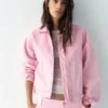 Giacca utility rosa Giacca utility rosa