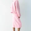 Giacca utility rosa Giacca utility rosa