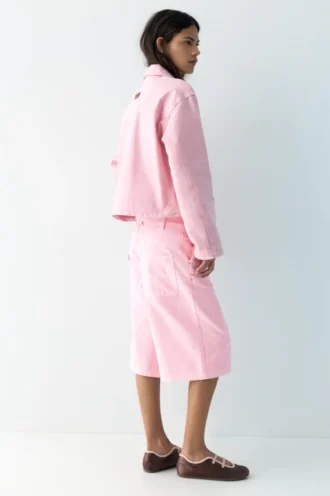 Giacca utility rosa Giacca utility rosa