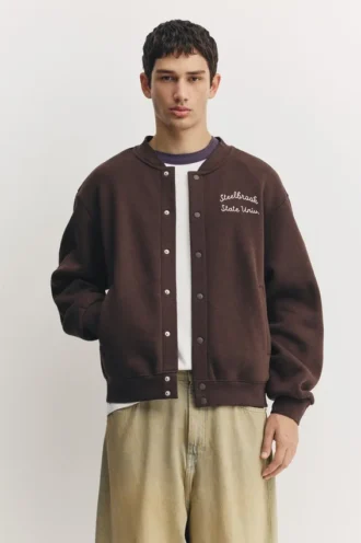 Giacca varsity ricamata Giacca varsity ricamata