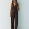 Gilet in misto lino rustico Gilet in misto lino rustico