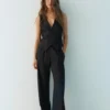 Gilet in misto lino rustico Gilet in misto lino rustico