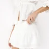 Gonna-pantaloncino con volant Gonna-pantaloncino con volant