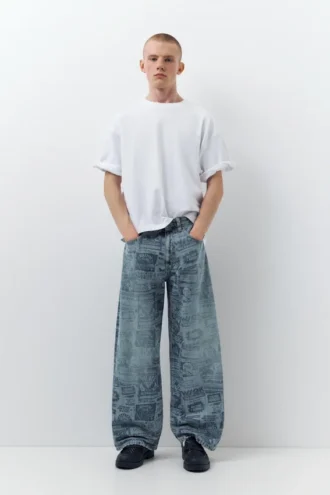Jeans a gamba larga Stranger Things