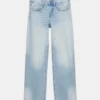 Jeans a vita bassa a gamba dritta
