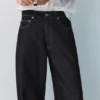 Jeans a zampa con stelle Jeans a zampa con stelle