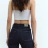 Jeans a zampa d’elefante a vita alta Jeans a zampa d’elefante a vita alta