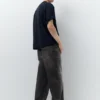 Jeans baggy a vita bassa