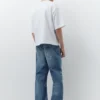 Jeans baggy a vita bassa