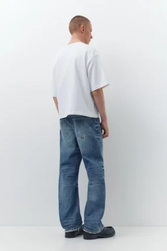 Jeans baggy a vita bassa