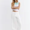 Jeans baggy a vita media Jeans baggy a vita media