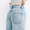 Jeans baggy a vita media Jeans baggy a vita media