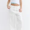 Jeans baggy a vita media Jeans baggy a vita media