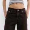 Jeans baggy a vita media Jeans baggy a vita media