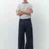 Jeans baggy con cuciture Jeans baggy con cuciture