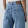 Jeans baggy con vita incrociata Jeans baggy con vita incrociata