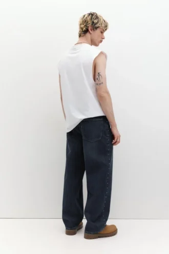 Jeans baggy dalla vestibilità comoda con stelle