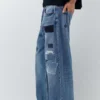 Jeans baggy patchwork Jeans baggy patchwork