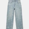 Jeans baggy ricamati STWD Jeans baggy ricamati STWD