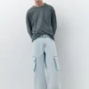 Jeans cargo larghi Jeans cargo larghi