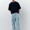 Jeans cargo larghi Jeans cargo larghi