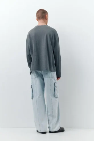 Jeans cargo larghi