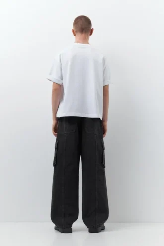 Jeans cargo larghi